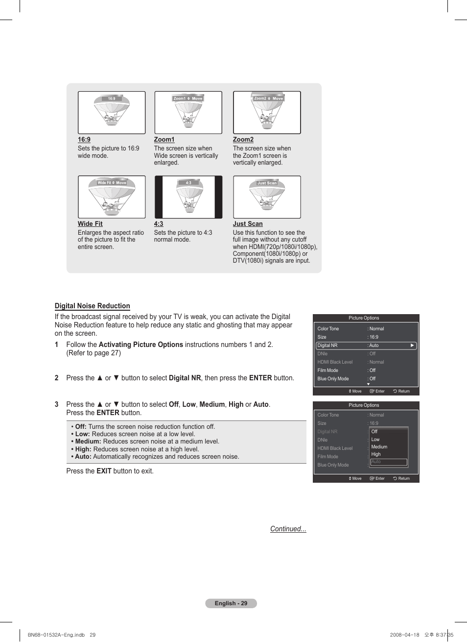 Samsung PN50A650T1FXZA User Manual | Page 29 / 232