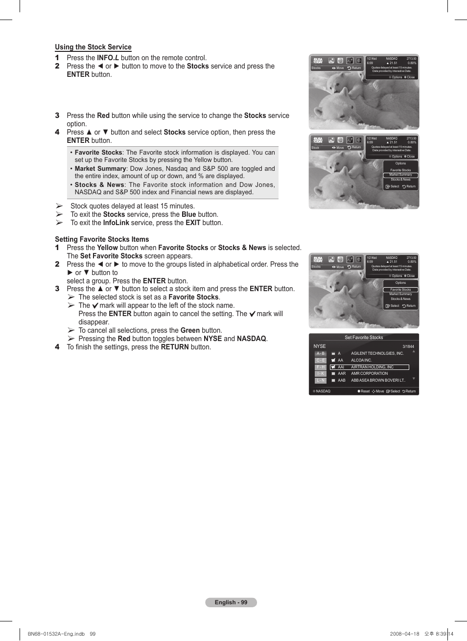 Samsung PN50A650T1FXZA User Manual | Page 99 / 232