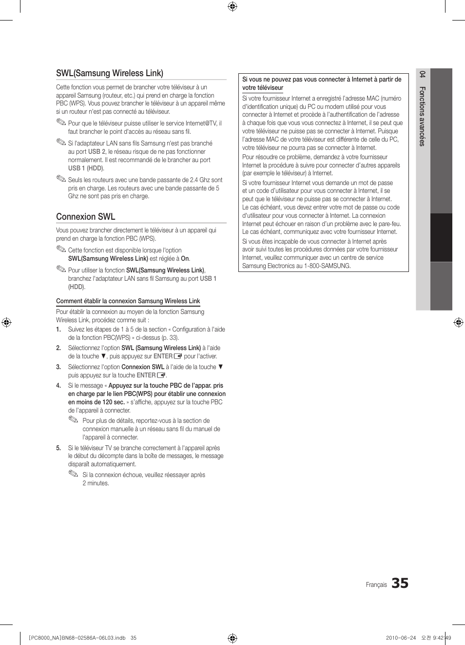 Samsung PN63C8000YFXZA User Manual | Page 167 / 198