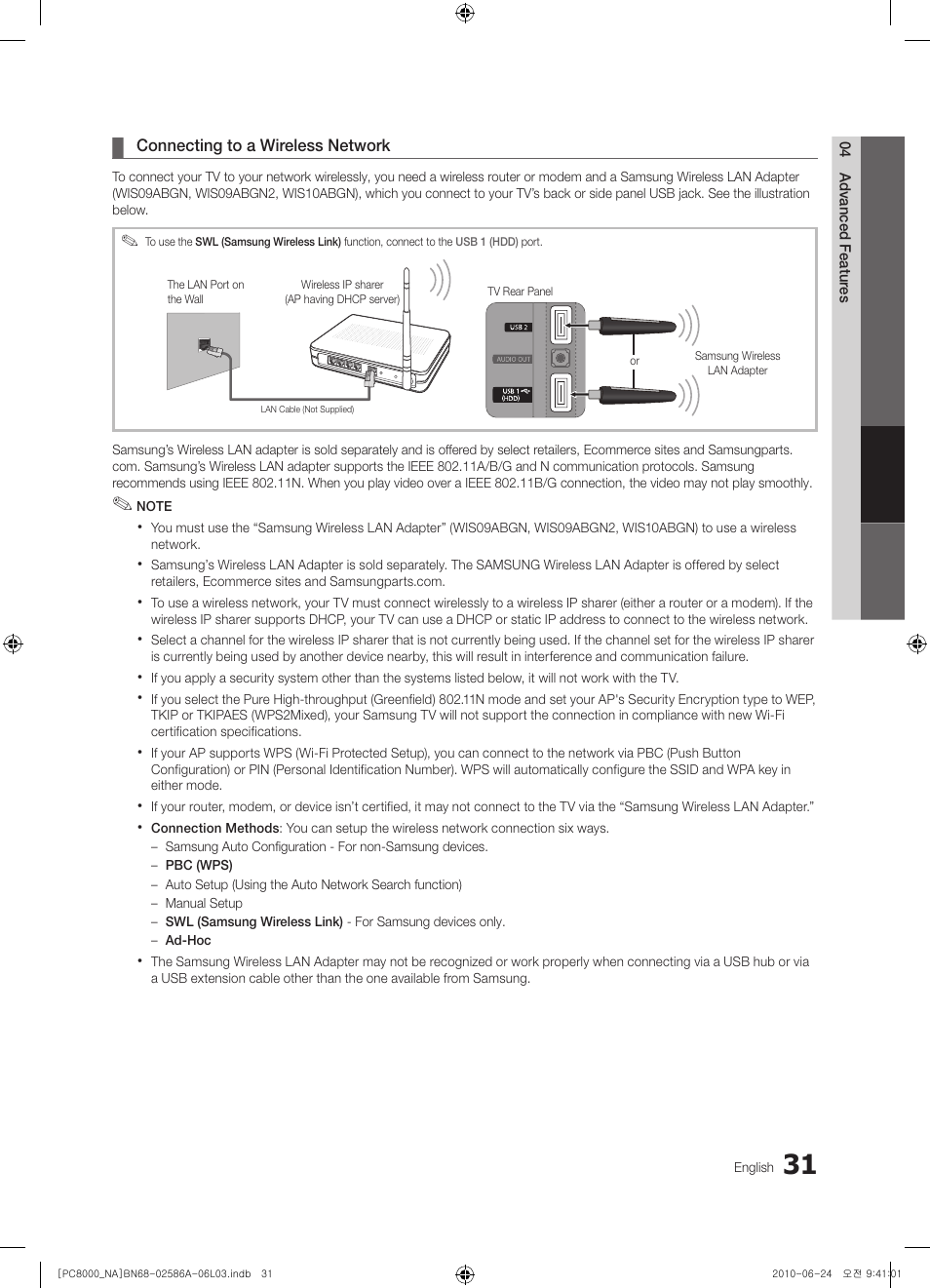 Samsung PN63C8000YFXZA User Manual | Page 31 / 198