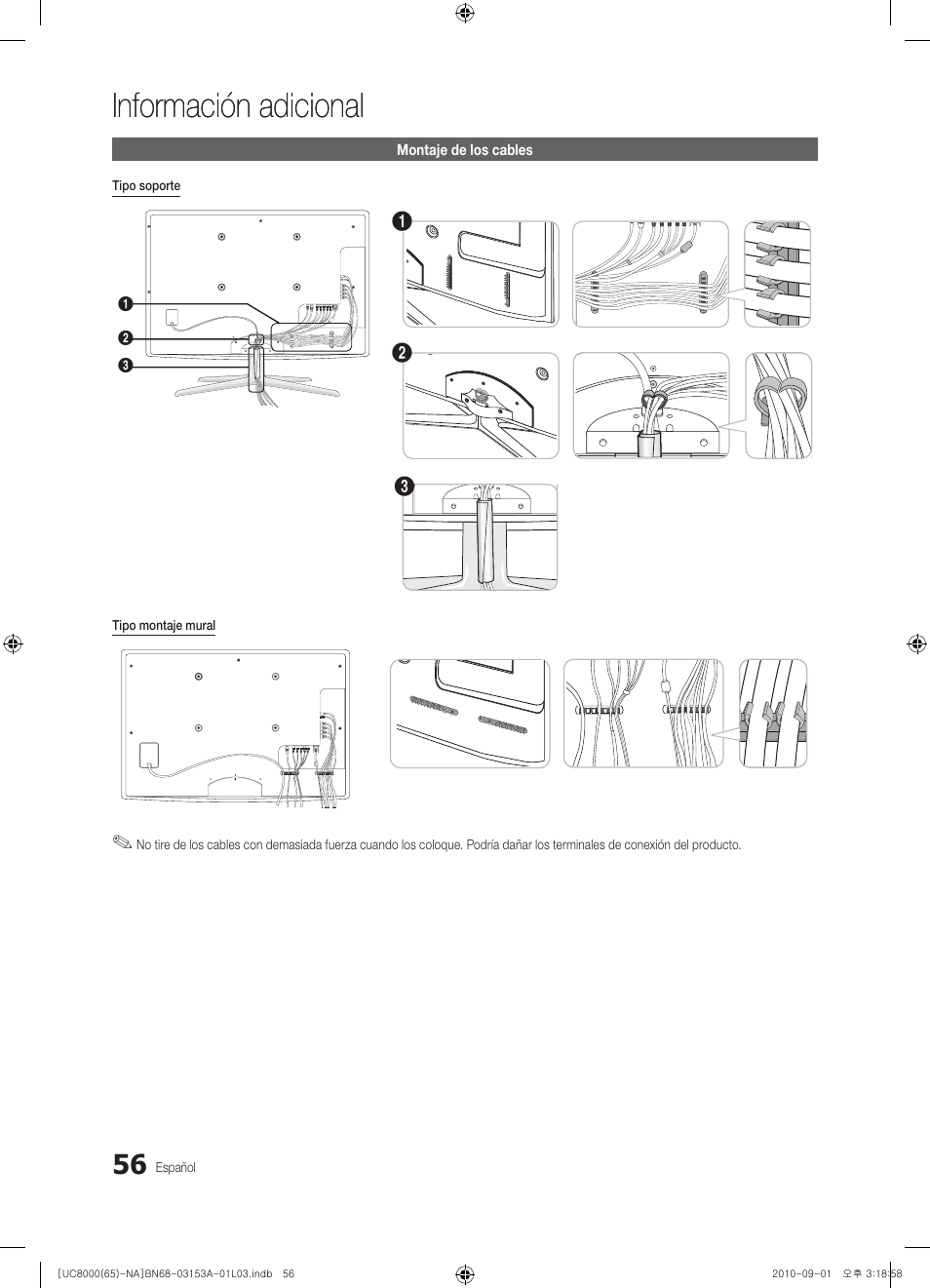 Información adicional | Samsung UN65C8000XFXZA User Manual | Page 122 / 199