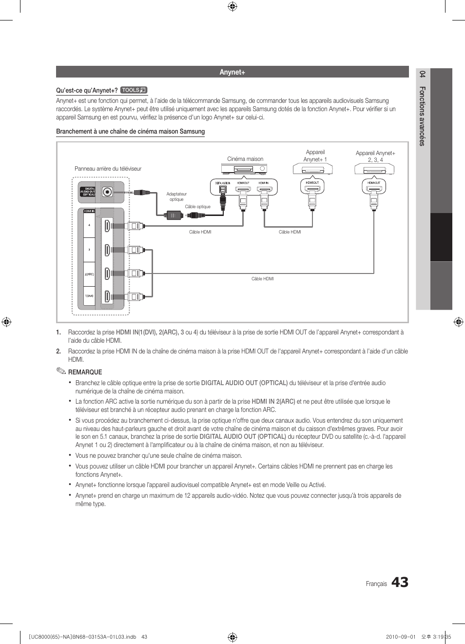 Samsung UN65C8000XFXZA User Manual | Page 175 / 199