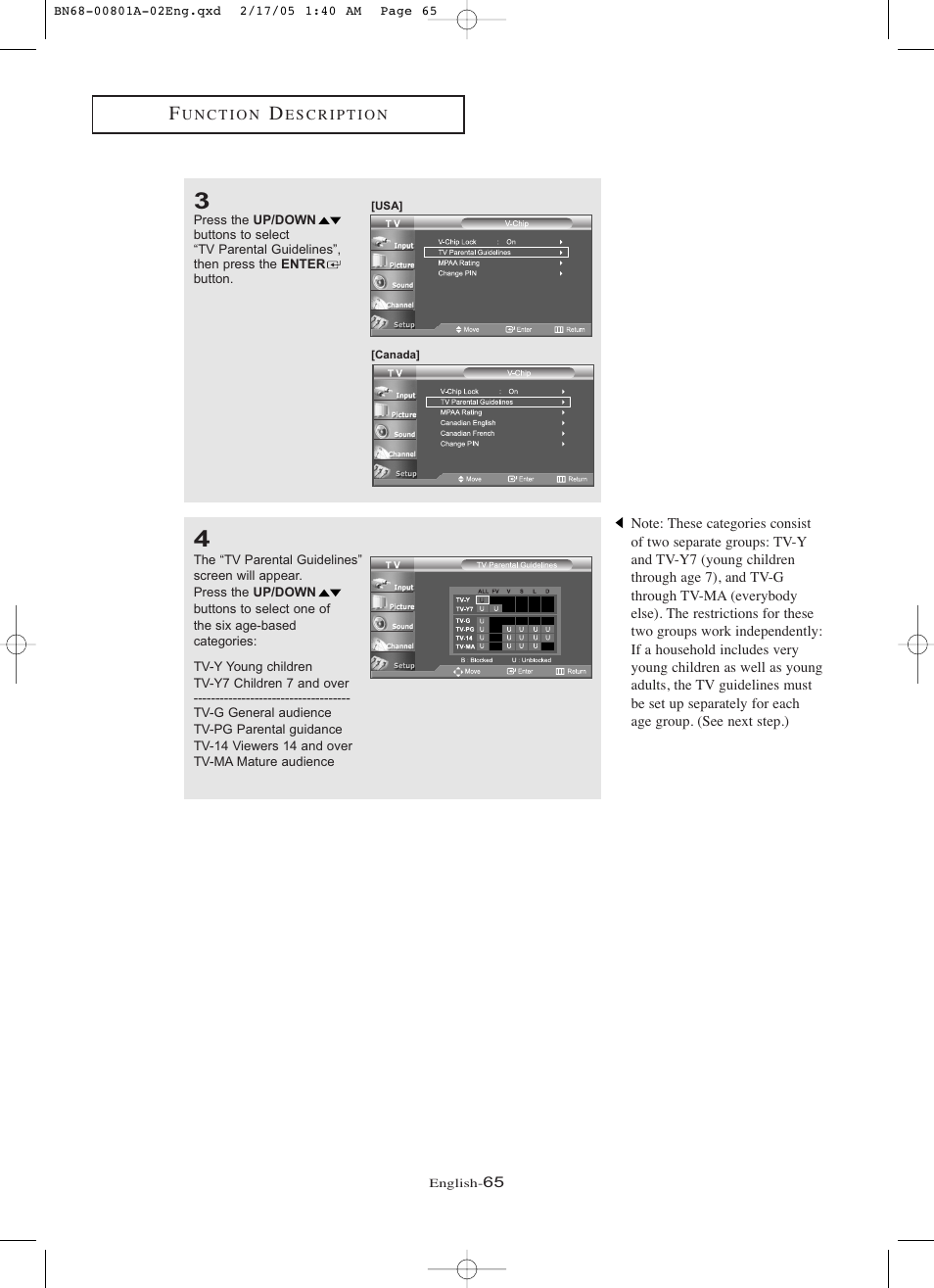 Samsung LNR238WX-XAA User Manual | Page 70 / 88