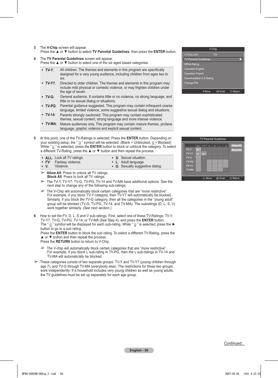 Samsung HLT6189SAX-XAA User Manual | Page 56 / 271