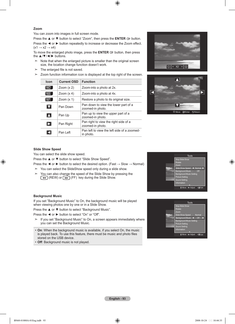 Samsung LN32A620A1FXZA User Manual | Page 95 / 263
