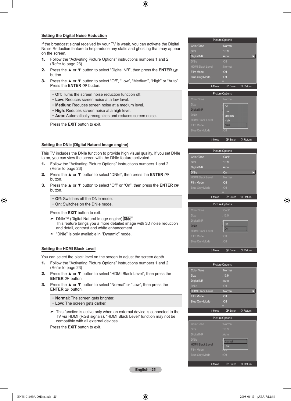 Samsung LN40A630M1FXZA User Manual | Page 27 / 107