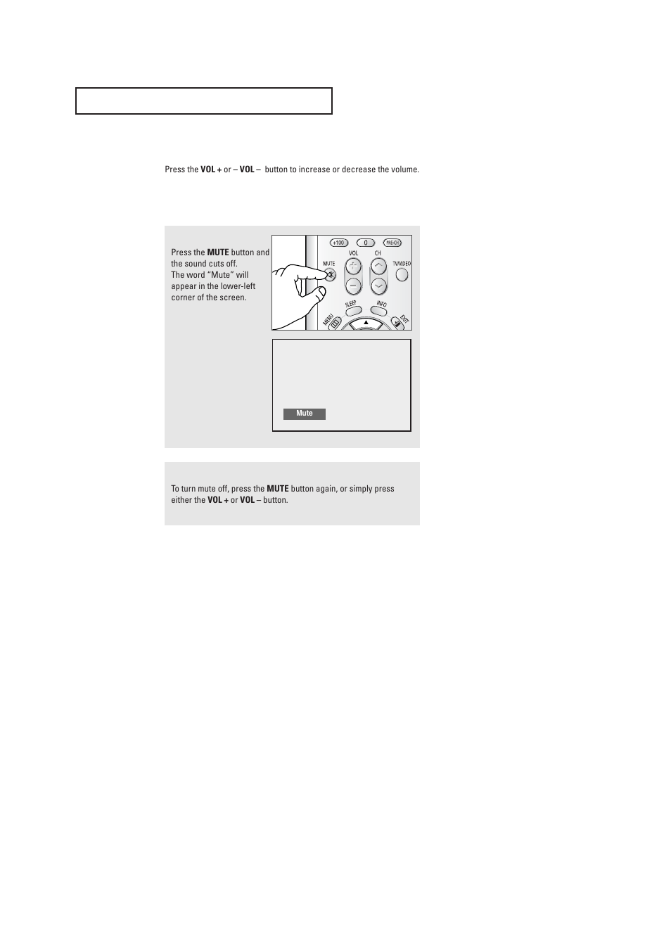 Adjusting the volume | Samsung TXR2735X-XAA User Manual | Page 34 / 62