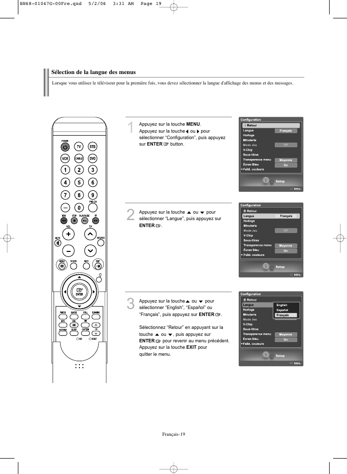 Samsung LNS5797DX-XAA User Manual | Page 121 / 302