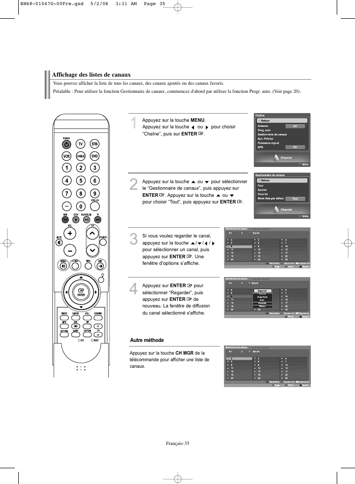 Samsung LNS5797DX-XAA User Manual | Page 137 / 302