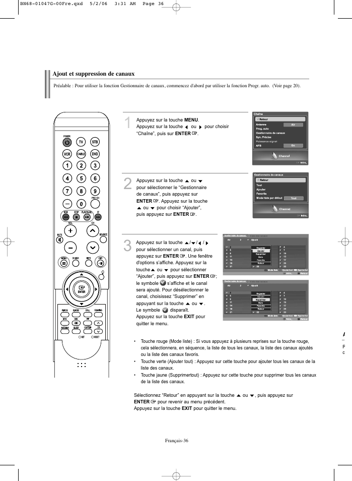 Samsung LNS5797DX-XAA User Manual | Page 138 / 302