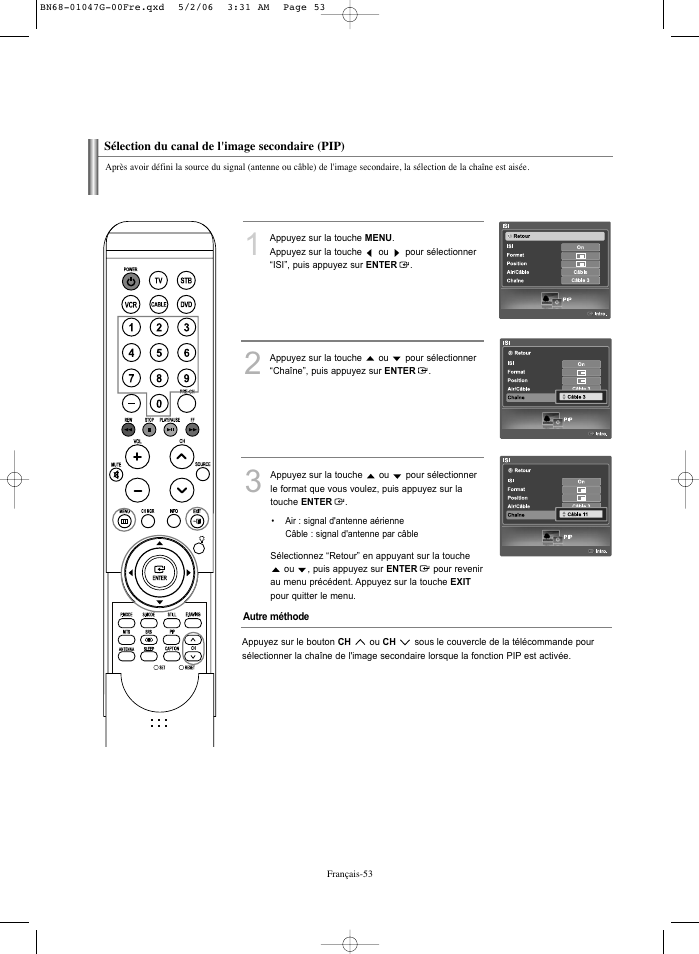 Samsung LNS5797DX-XAA User Manual | Page 155 / 302