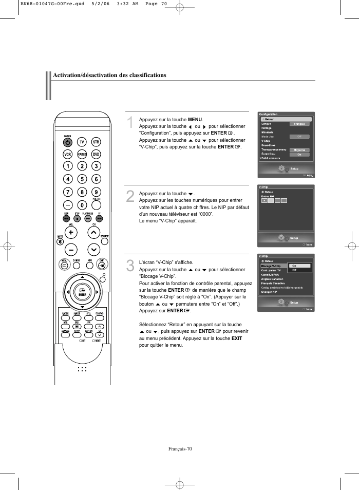 Samsung LNS5797DX-XAA User Manual | Page 172 / 302