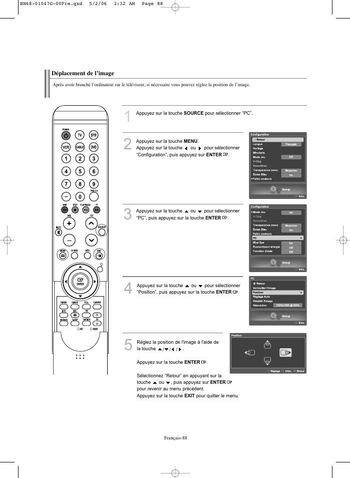 Samsung LNS5797DX-XAA User Manual | Page 190 / 302