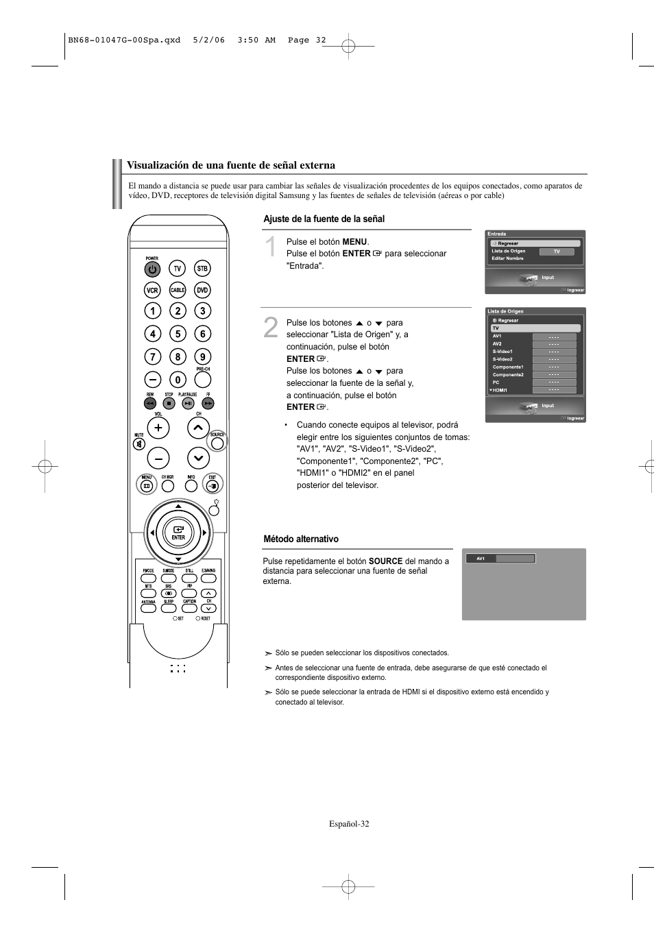 Samsung LNS5797DX-XAA User Manual | Page 234 / 302