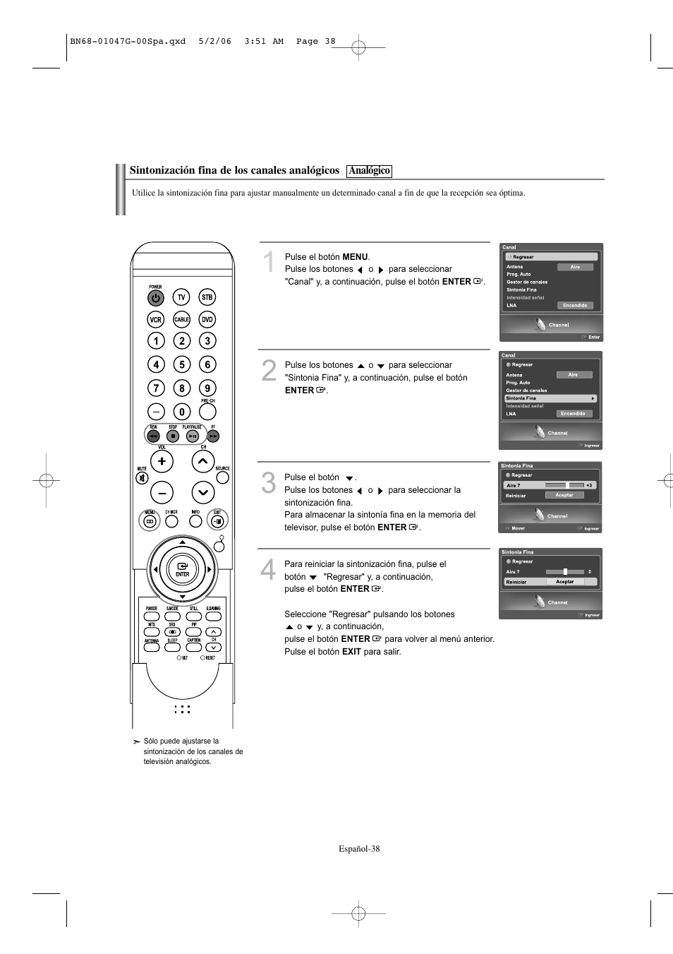 Samsung LNS5797DX-XAA User Manual | Page 240 / 302