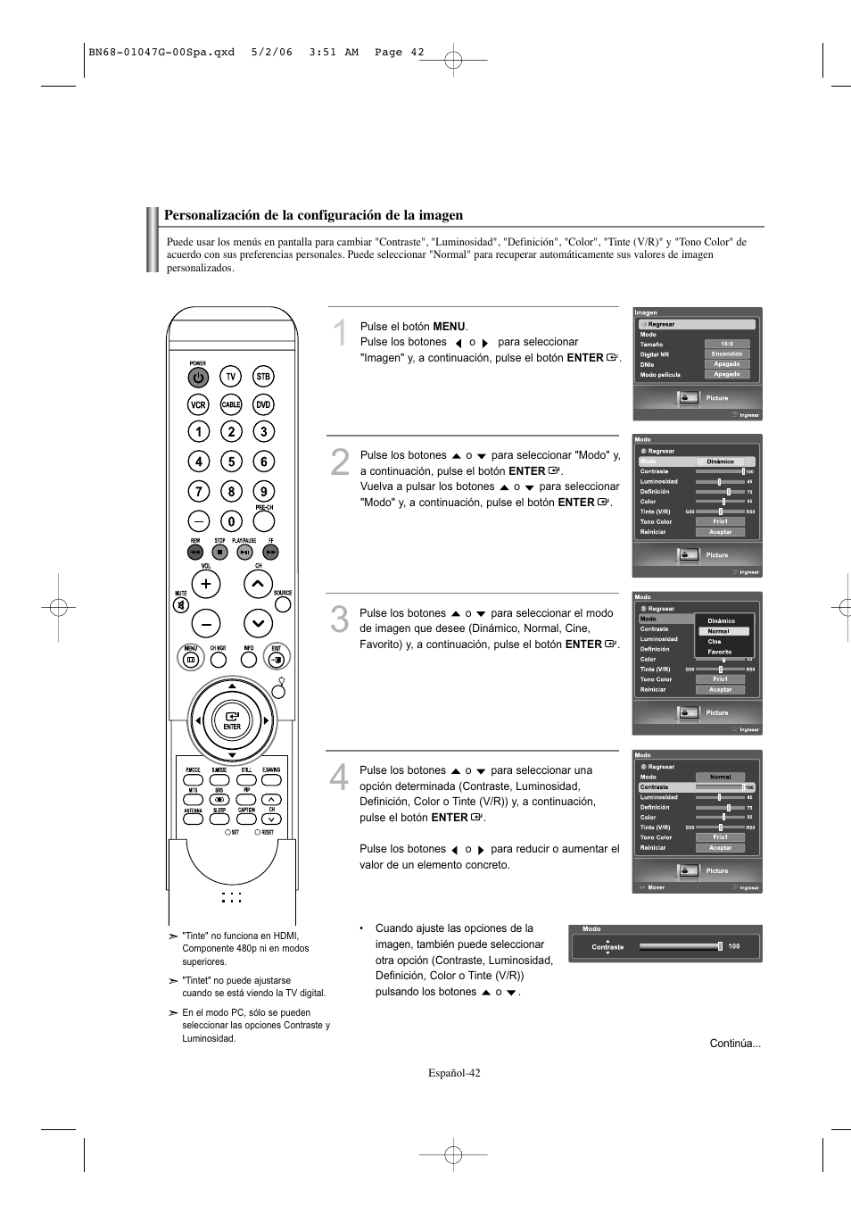 Samsung LNS5797DX-XAA User Manual | Page 244 / 302