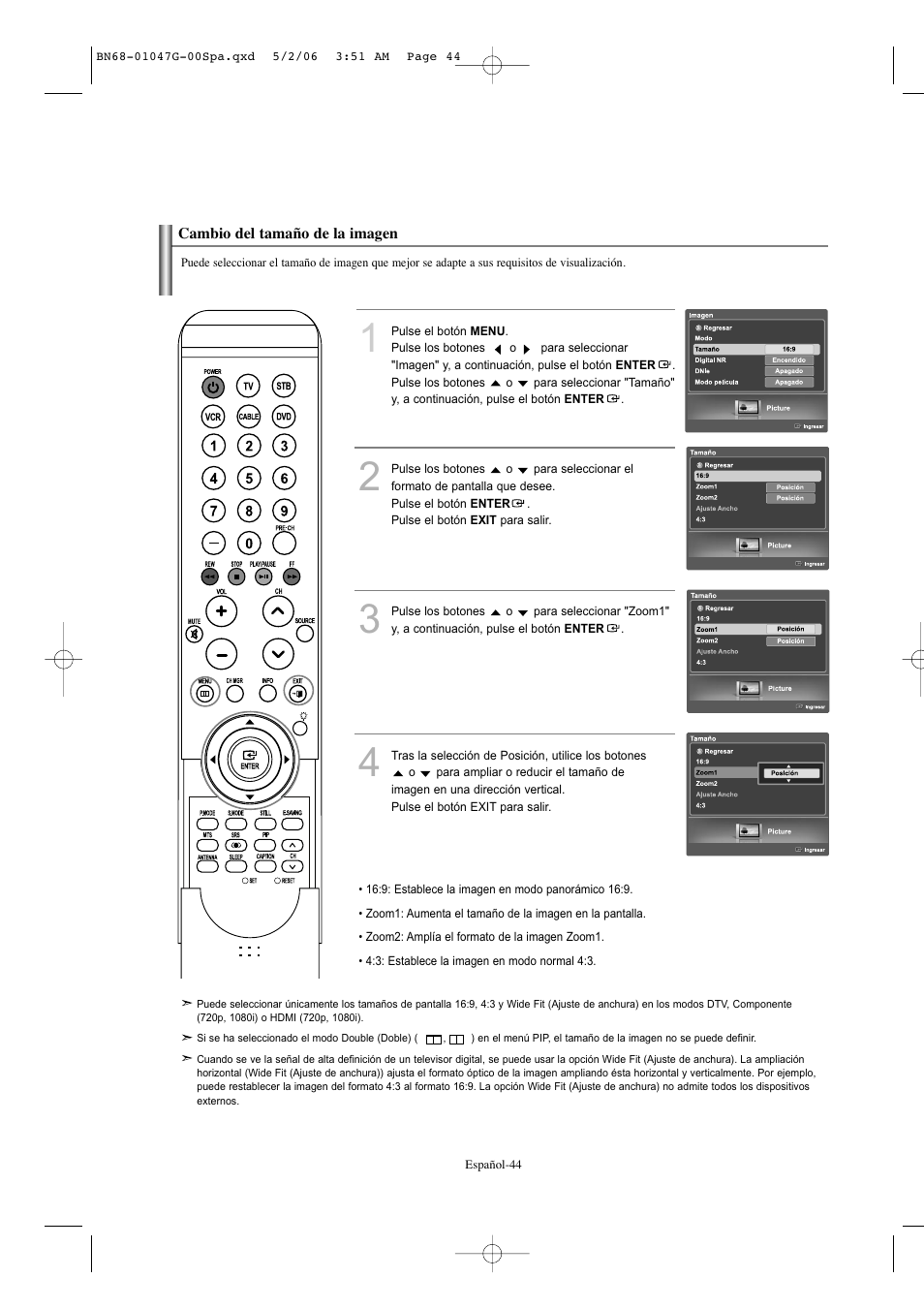 Samsung LNS5797DX-XAA User Manual | Page 246 / 302