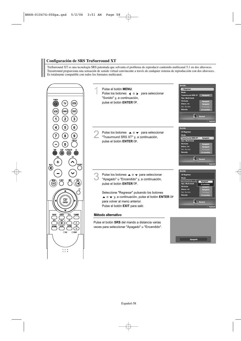 Samsung LNS5797DX-XAA User Manual | Page 260 / 302
