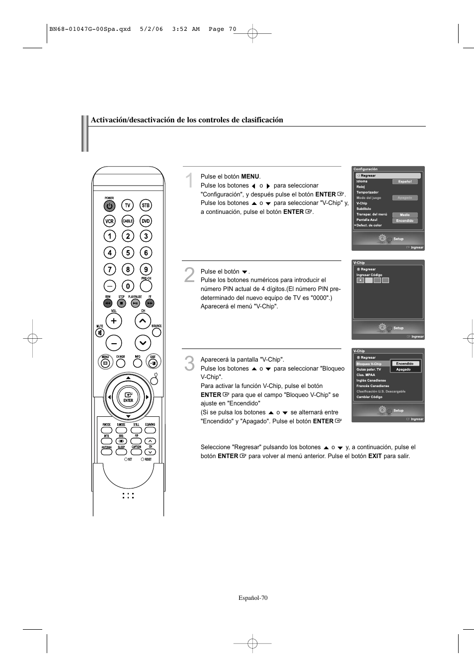 Samsung LNS5797DX-XAA User Manual | Page 272 / 302