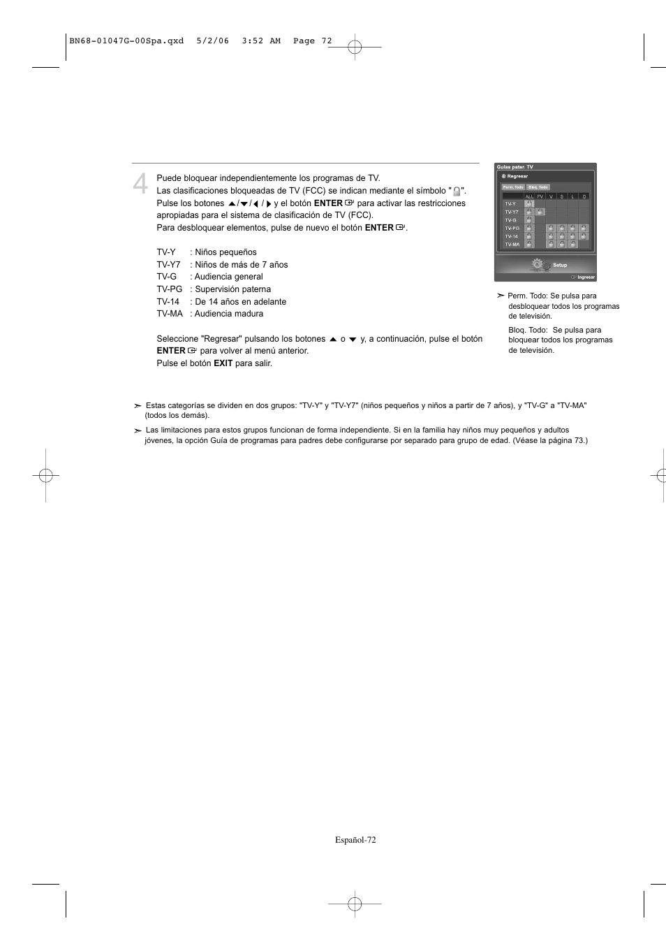 Samsung LNS5797DX-XAA User Manual | Page 274 / 302