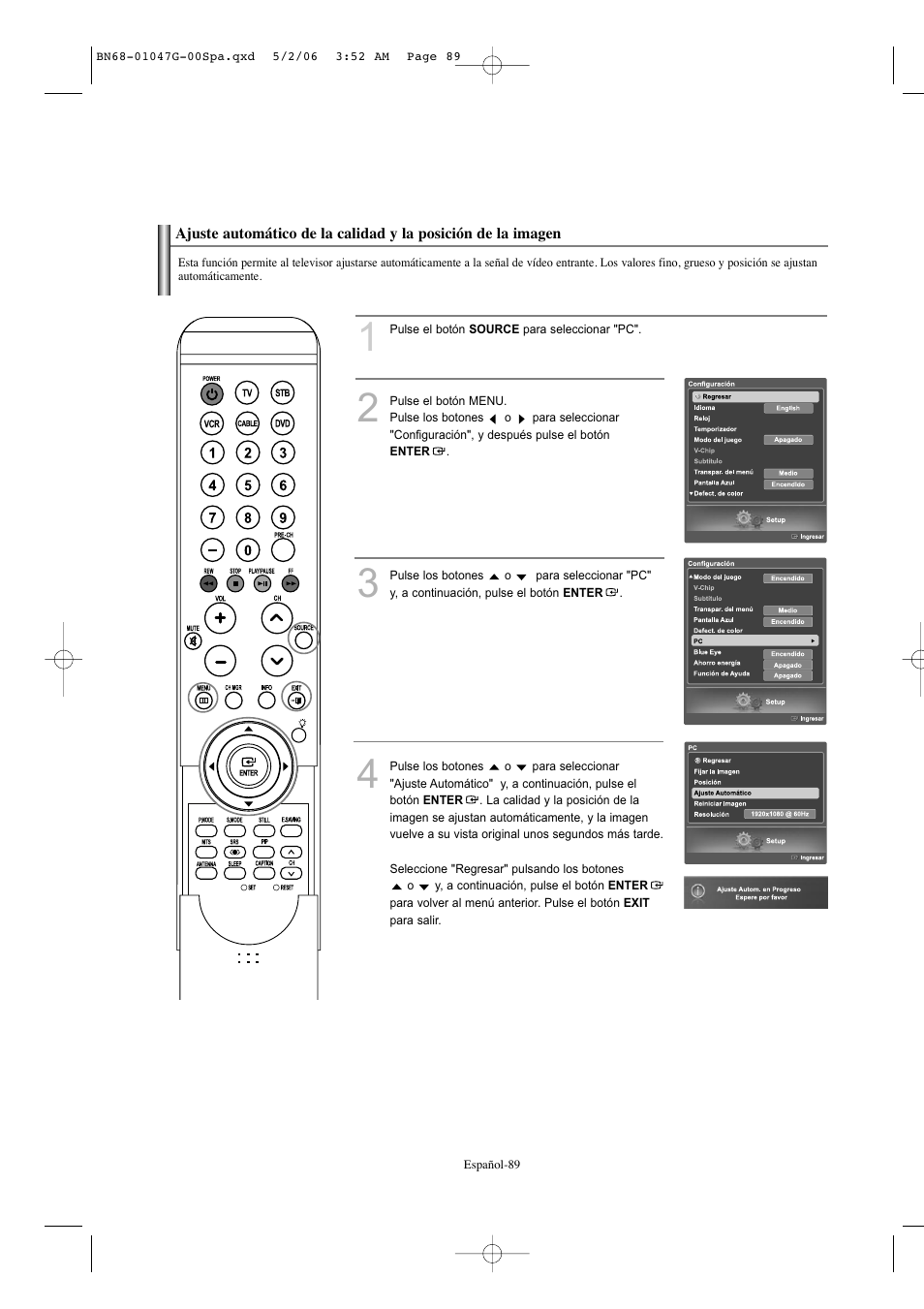Samsung LNS5797DX-XAA User Manual | Page 291 / 302