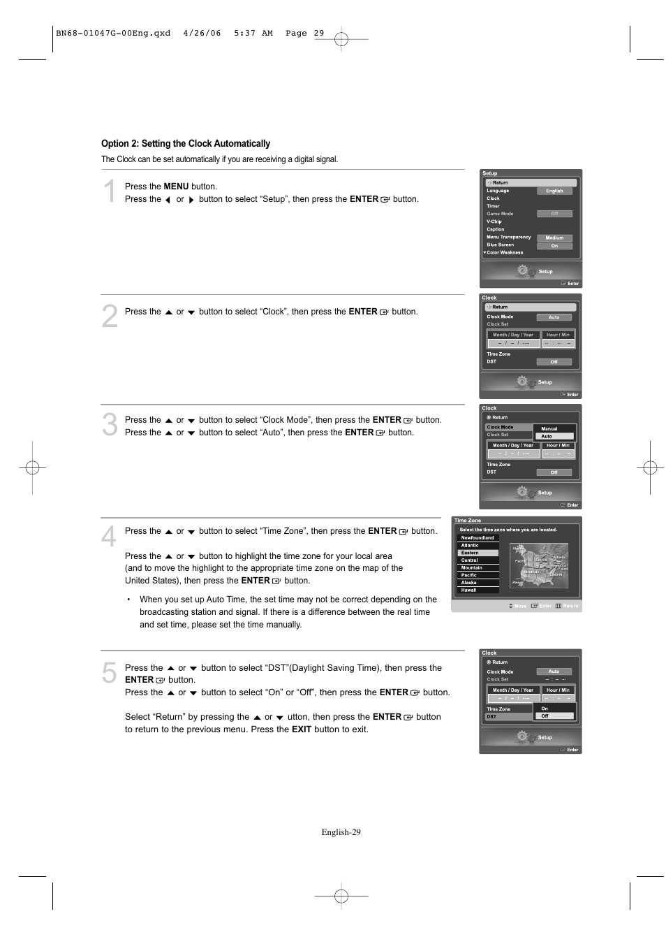 Samsung LNS5797DX-XAA User Manual | Page 31 / 302