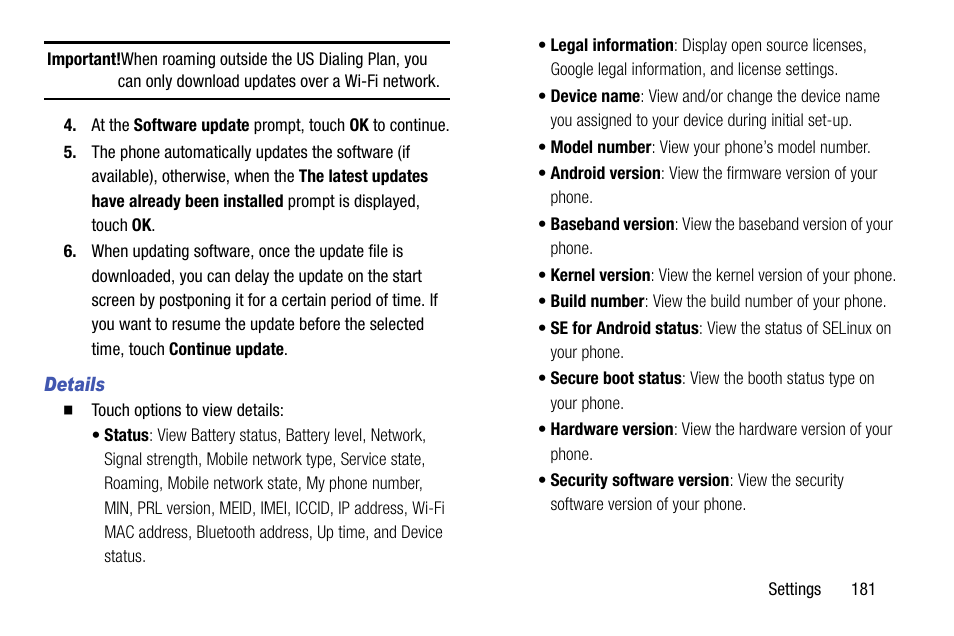 Details | Samsung SCH-R970ZKAUSC User Manual | Page 187 / 230