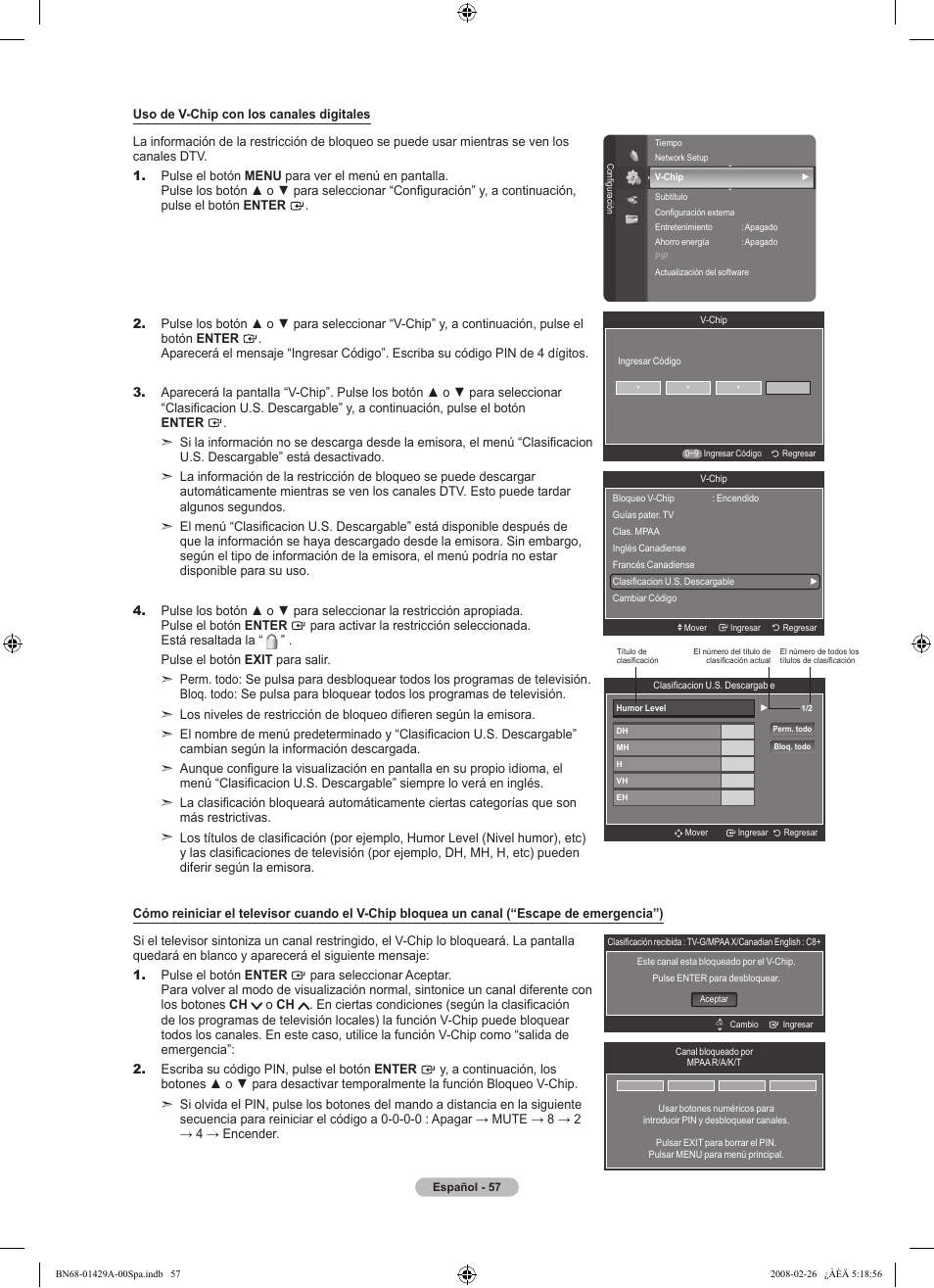 Samsung LN46A650A1FXZA User Manual | Page 173 / 222