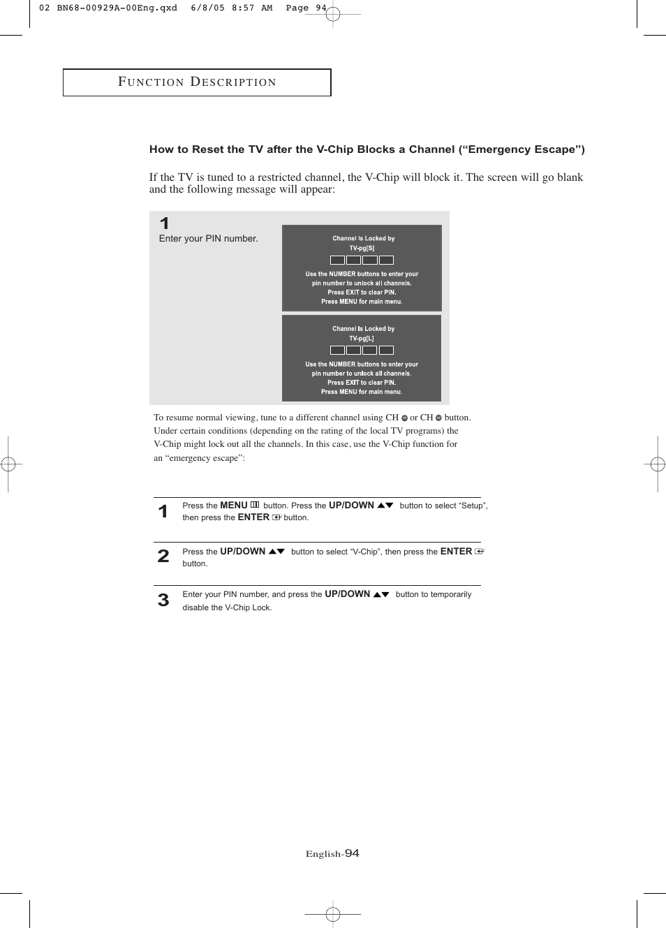 Samsung LNR377DX-XAA User Manual | Page 100 / 114