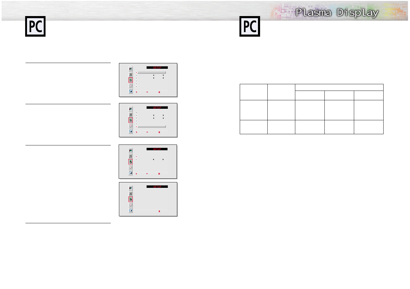 Information power saver (pc mode only) | Samsung SPL4225DX-XAA User Manual | Page 30 / 36