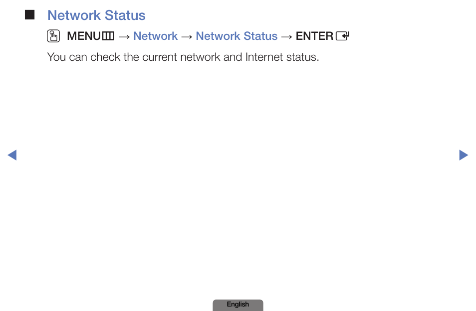 Network status o | Samsung PN51E490B4FXZA User Manual | Page 55 / 195
