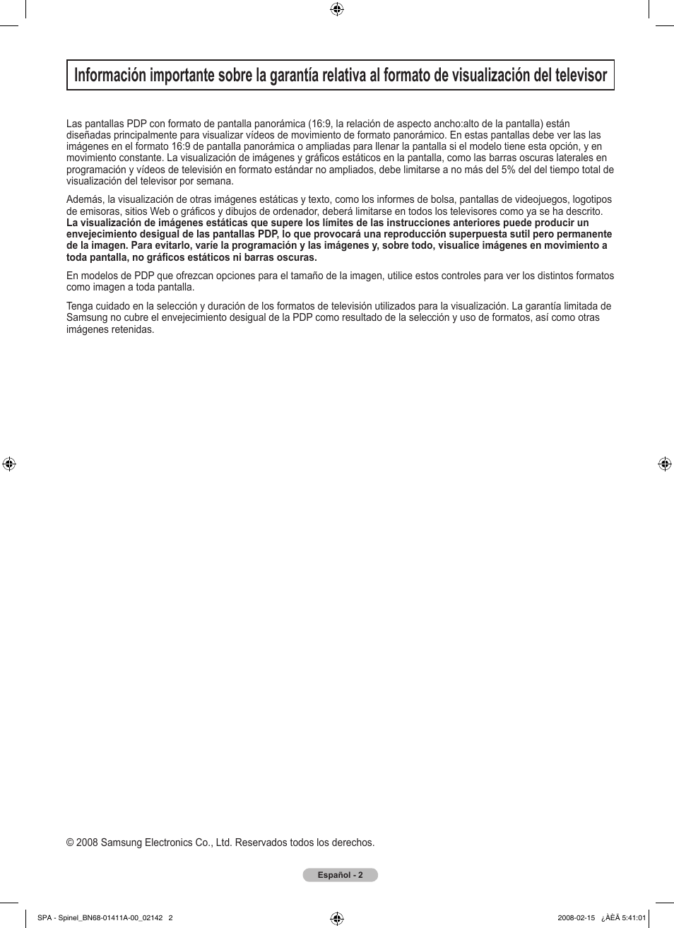 Samsung PN50A550S1FXZA User Manual | Page 108 / 205