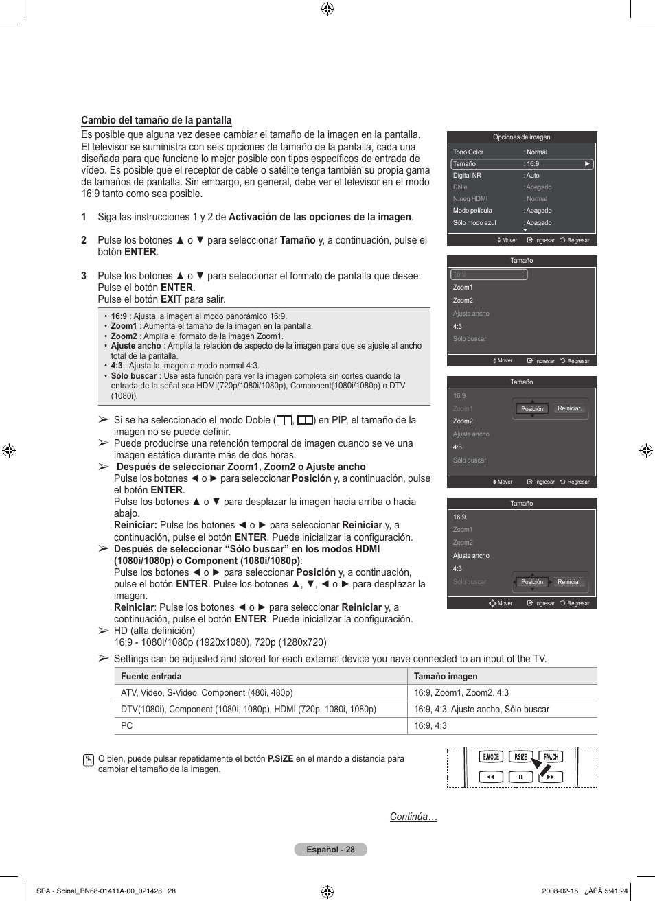 Samsung PN50A550S1FXZA User Manual | Page 134 / 205