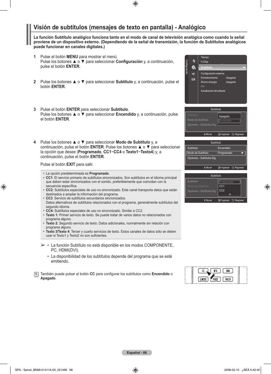 Samsung PN50A550S1FXZA User Manual | Page 172 / 205
