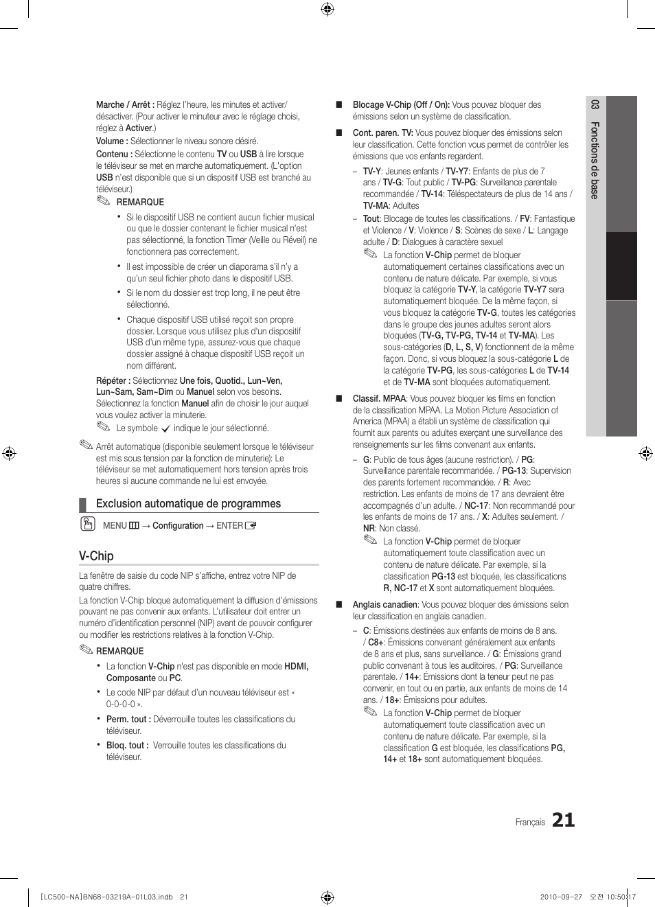 Samsung LN40C500F3FXZA User Manual | Page 93 / 109