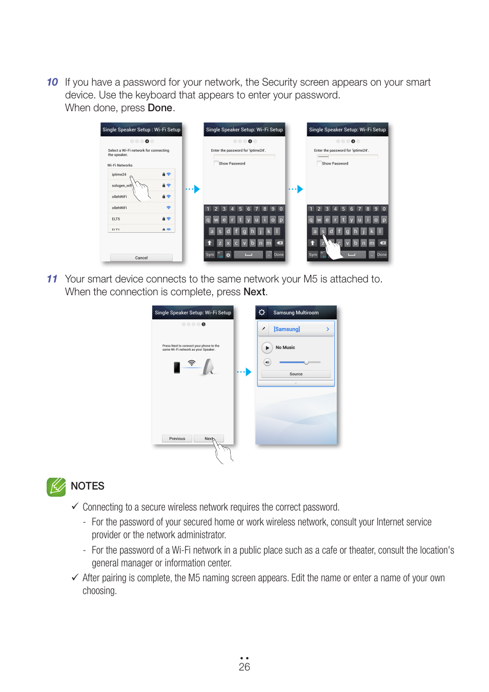 Samsung WAM550-ZA User Manual | Page 26 / 70
