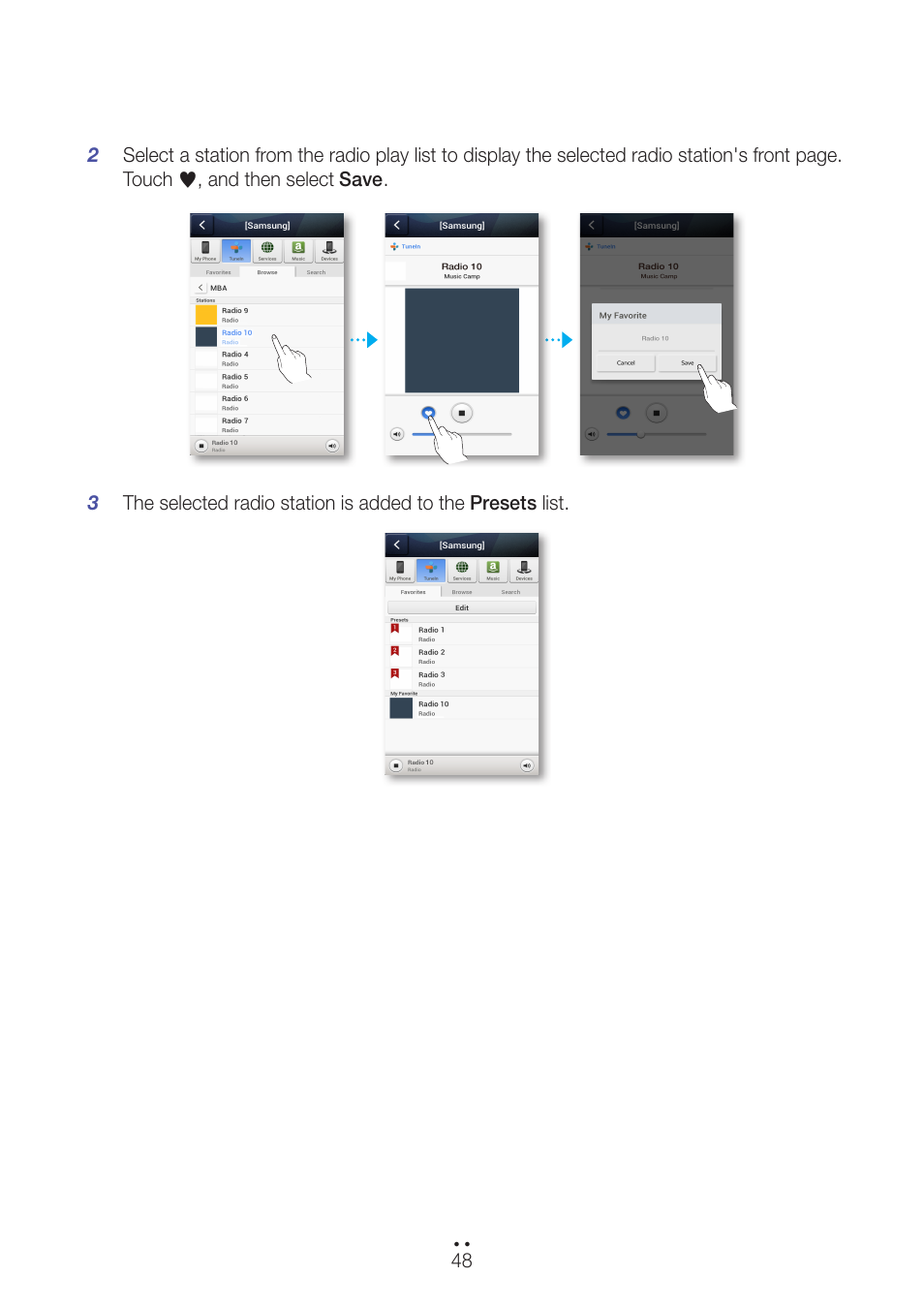 Samsung WAM550-ZA User Manual | Page 48 / 70