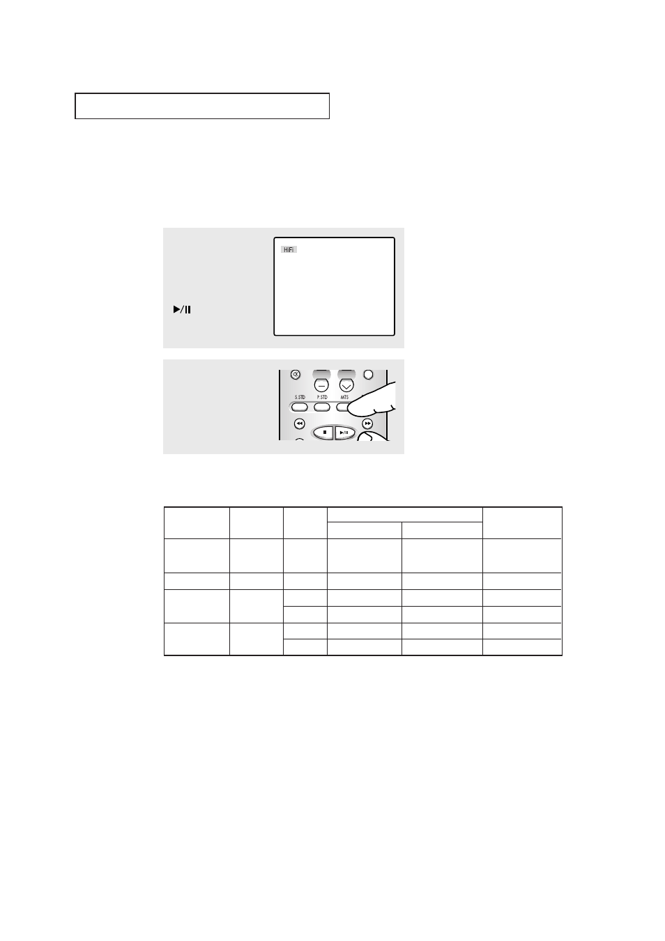 Using the hifi stereo, V c r o | Samsung CXN2085TPX-XAA User Manual | Page 90 / 99