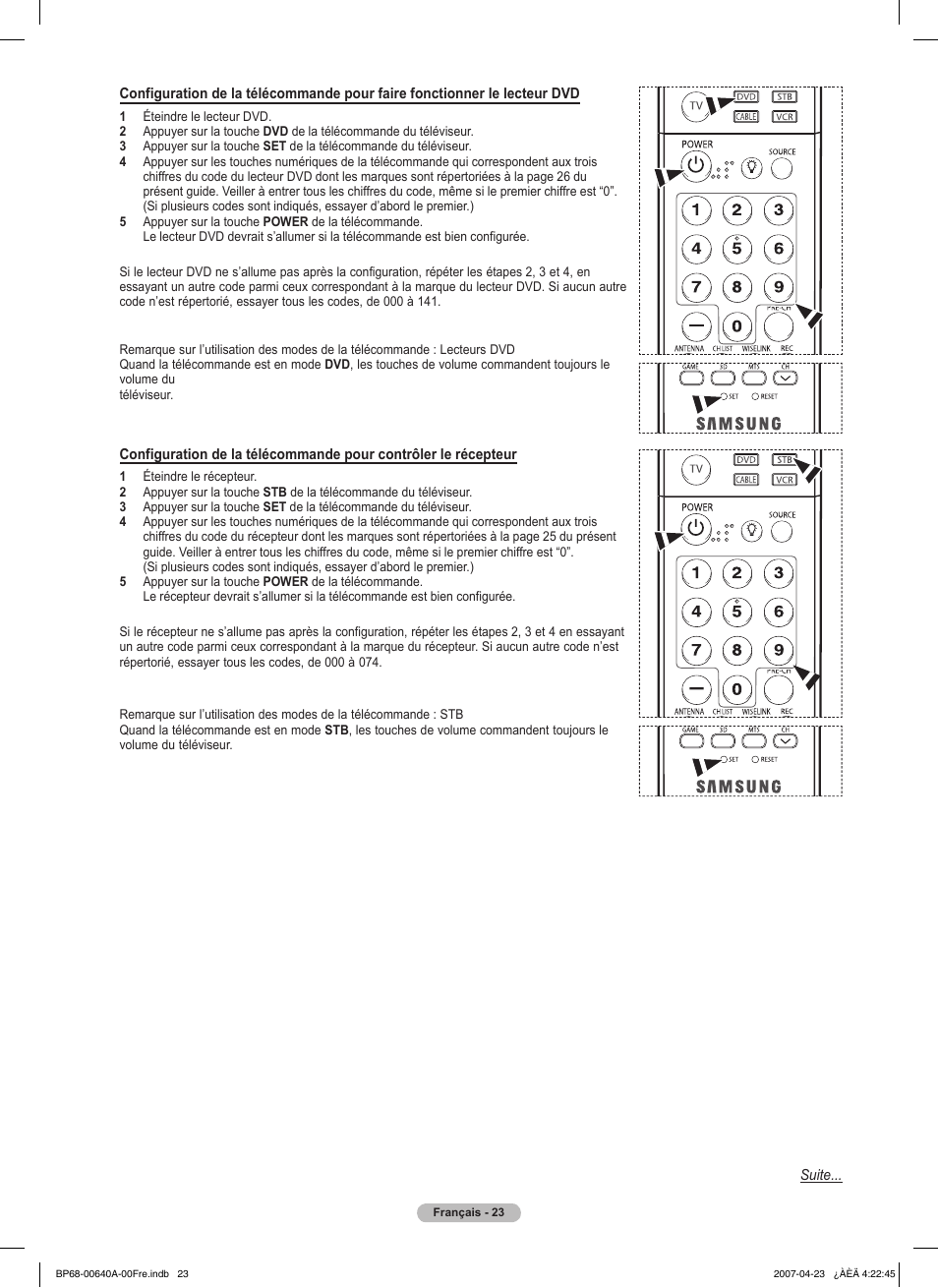 Samsung HLT7288WX-XAA User Manual | Page 118 / 276