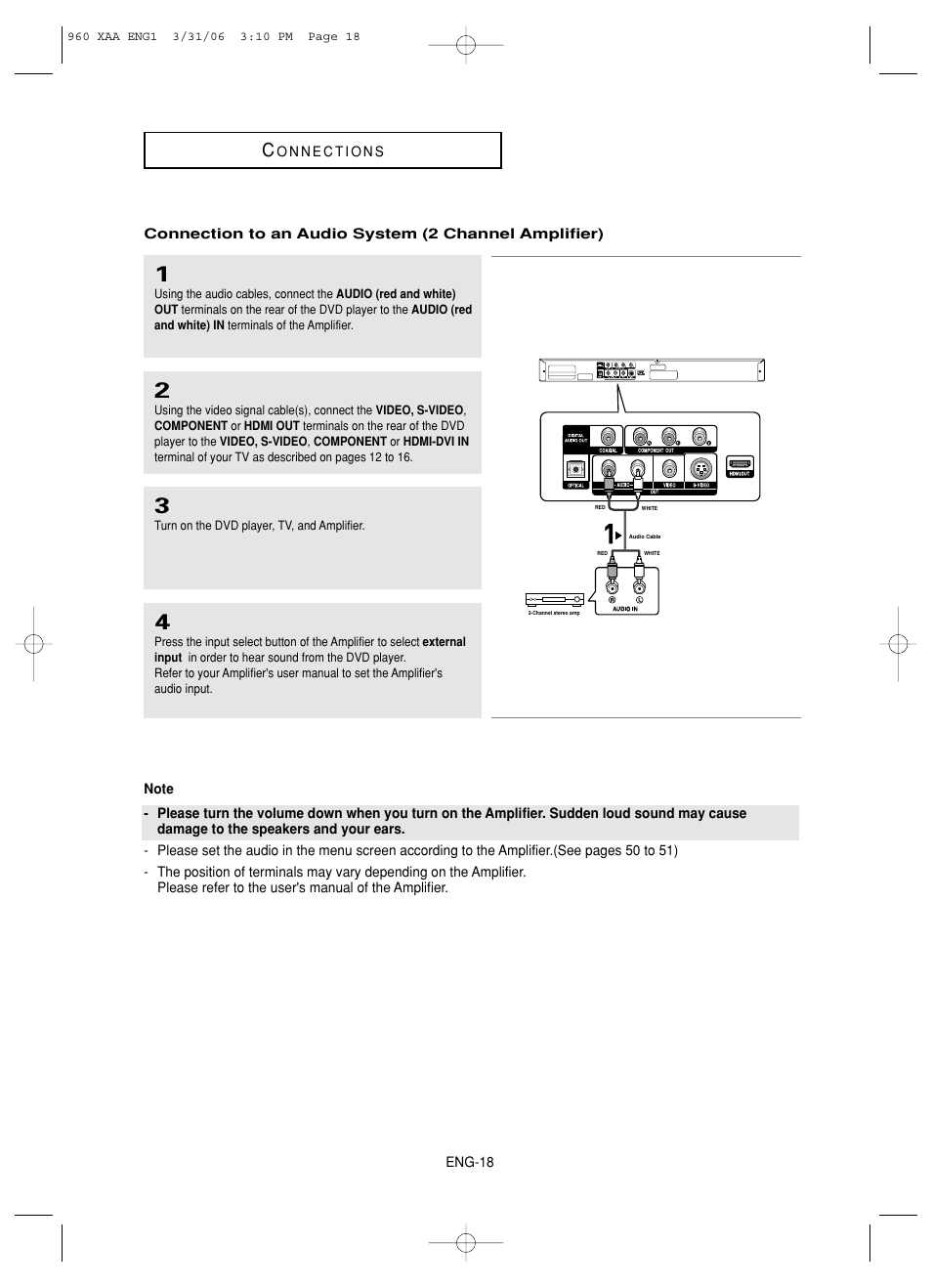 Samsung DVD-HD960-XAA User Manual | Page 18 / 64