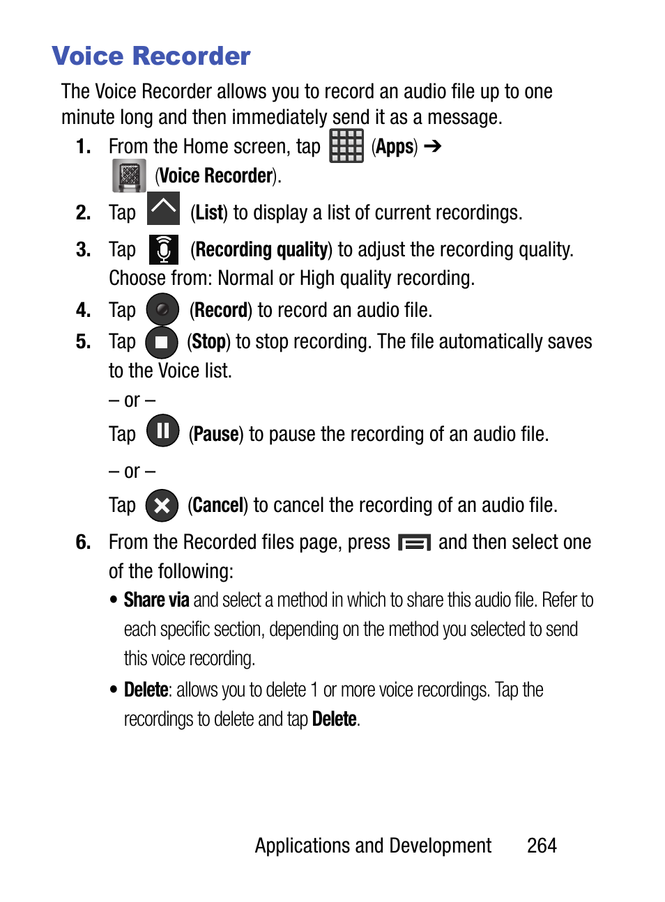 Voice recorder | Samsung SM-S890LZKATFN User Manual | Page 271 / 459