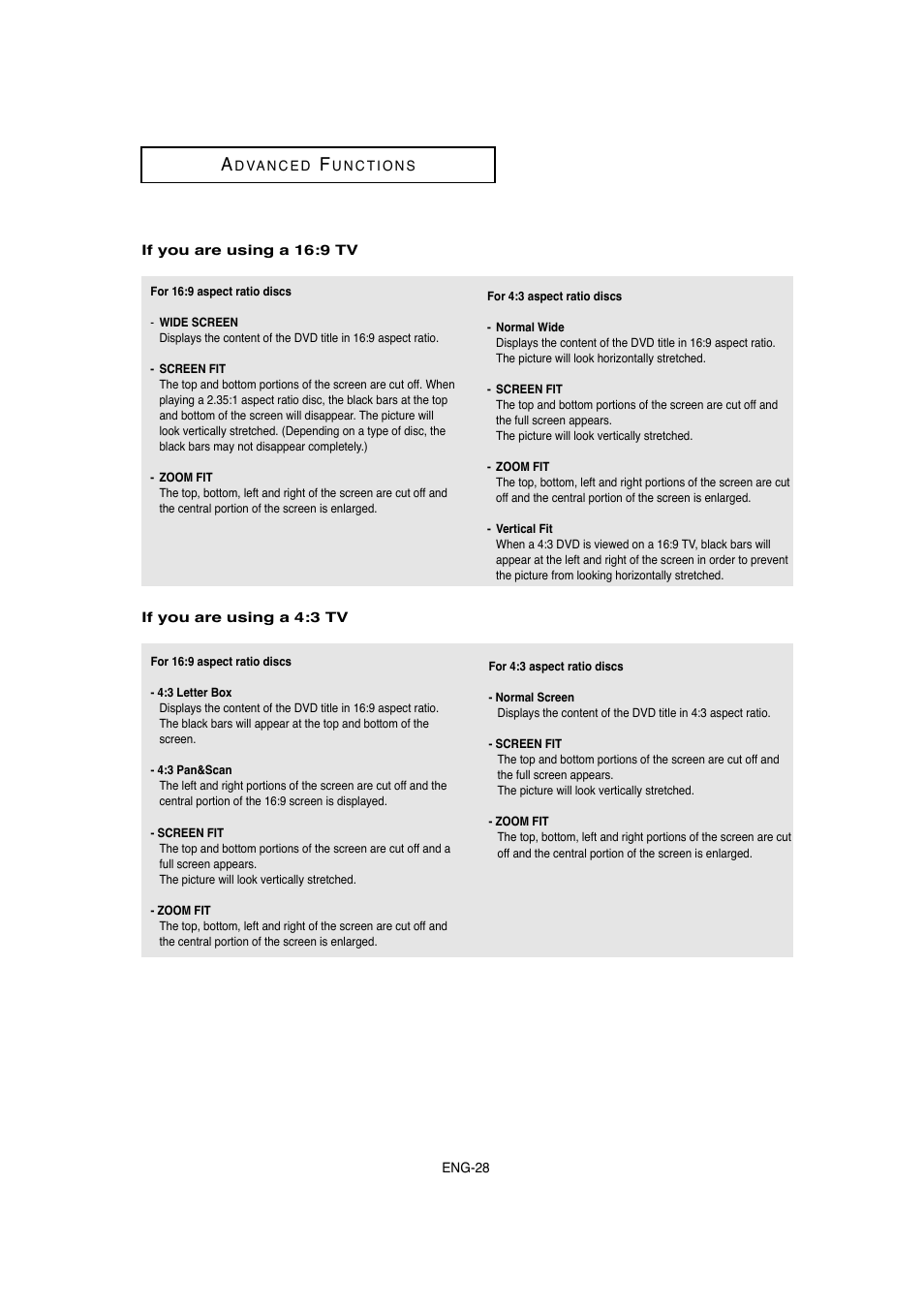 Samsung DVD-1080P8-XAA User Manual | Page 28 / 64