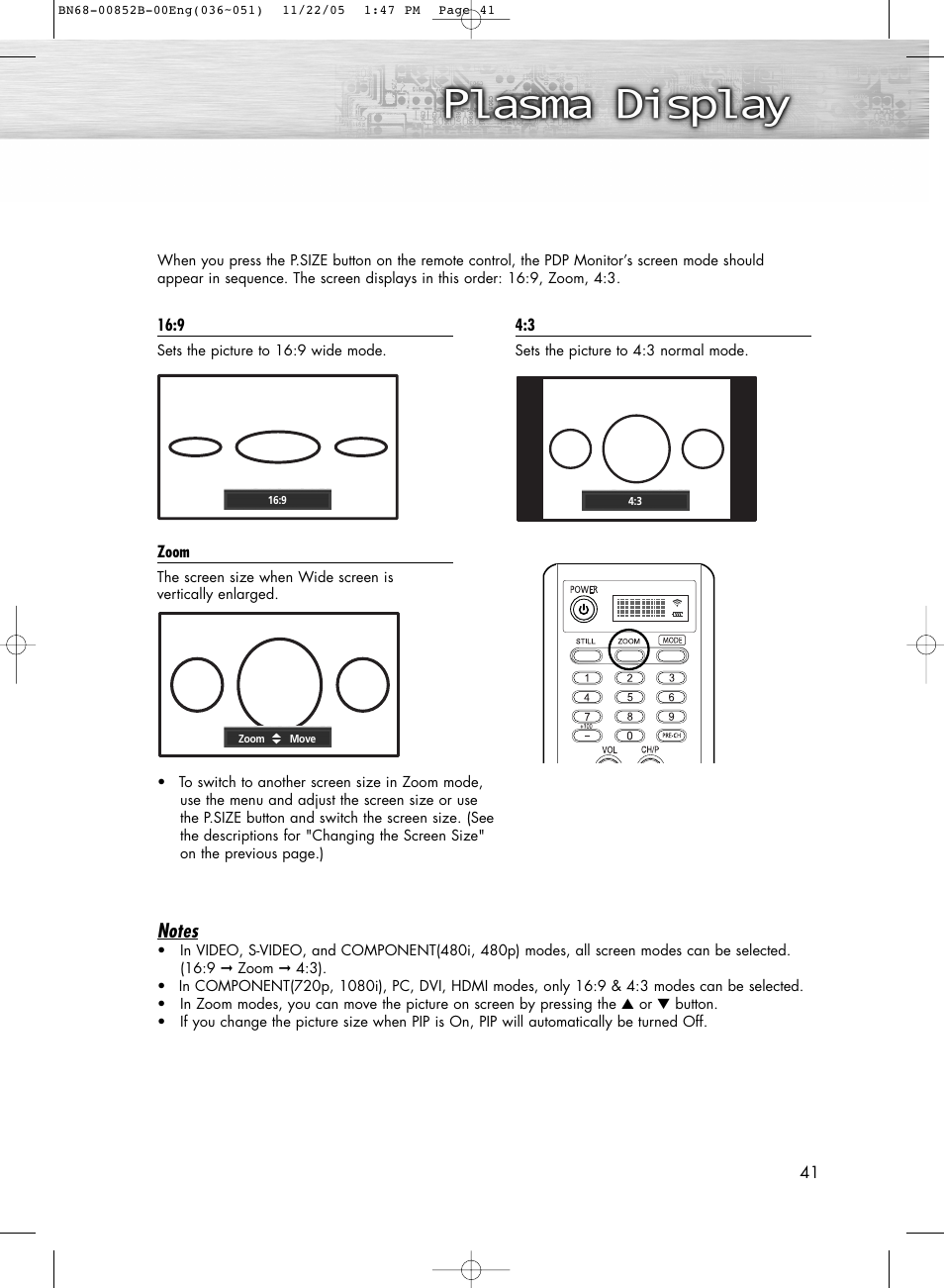 Samsung HPR8082X-XAA User Manual | Page 41 / 92