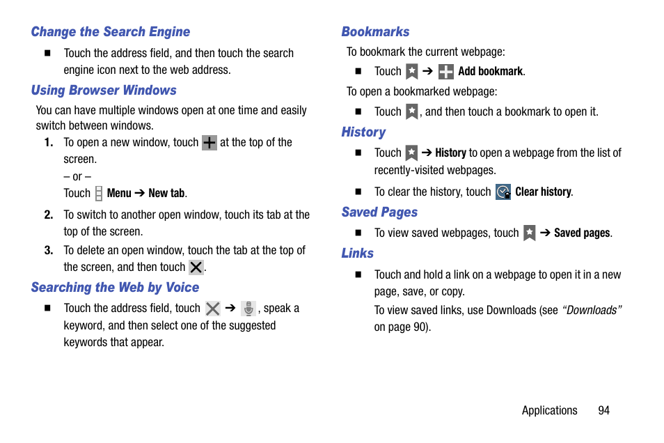 Samsung SM-P905VZKAVZW User Manual | Page 100 / 158