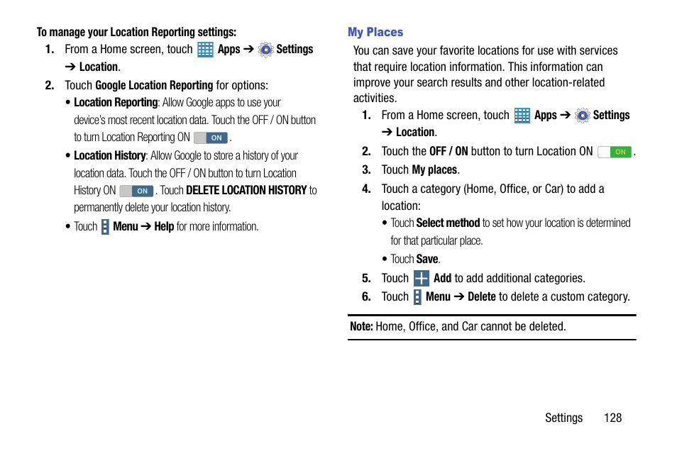 Samsung SM-P905VZKAVZW User Manual | Page 134 / 158