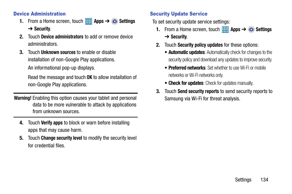 Samsung SM-P905VZKAVZW User Manual | Page 140 / 158