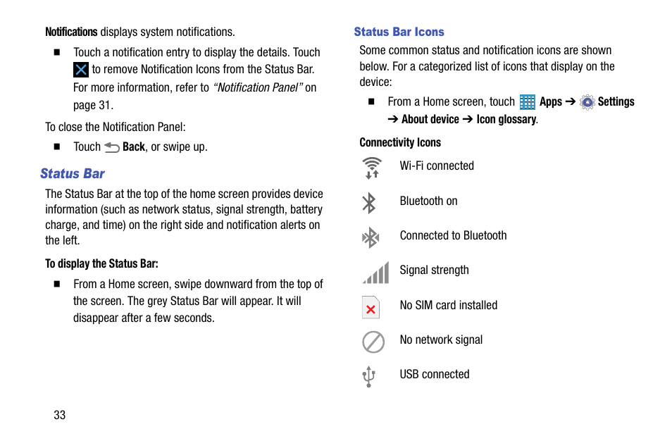 Samsung SM-P905VZKAVZW User Manual | Page 39 / 158
