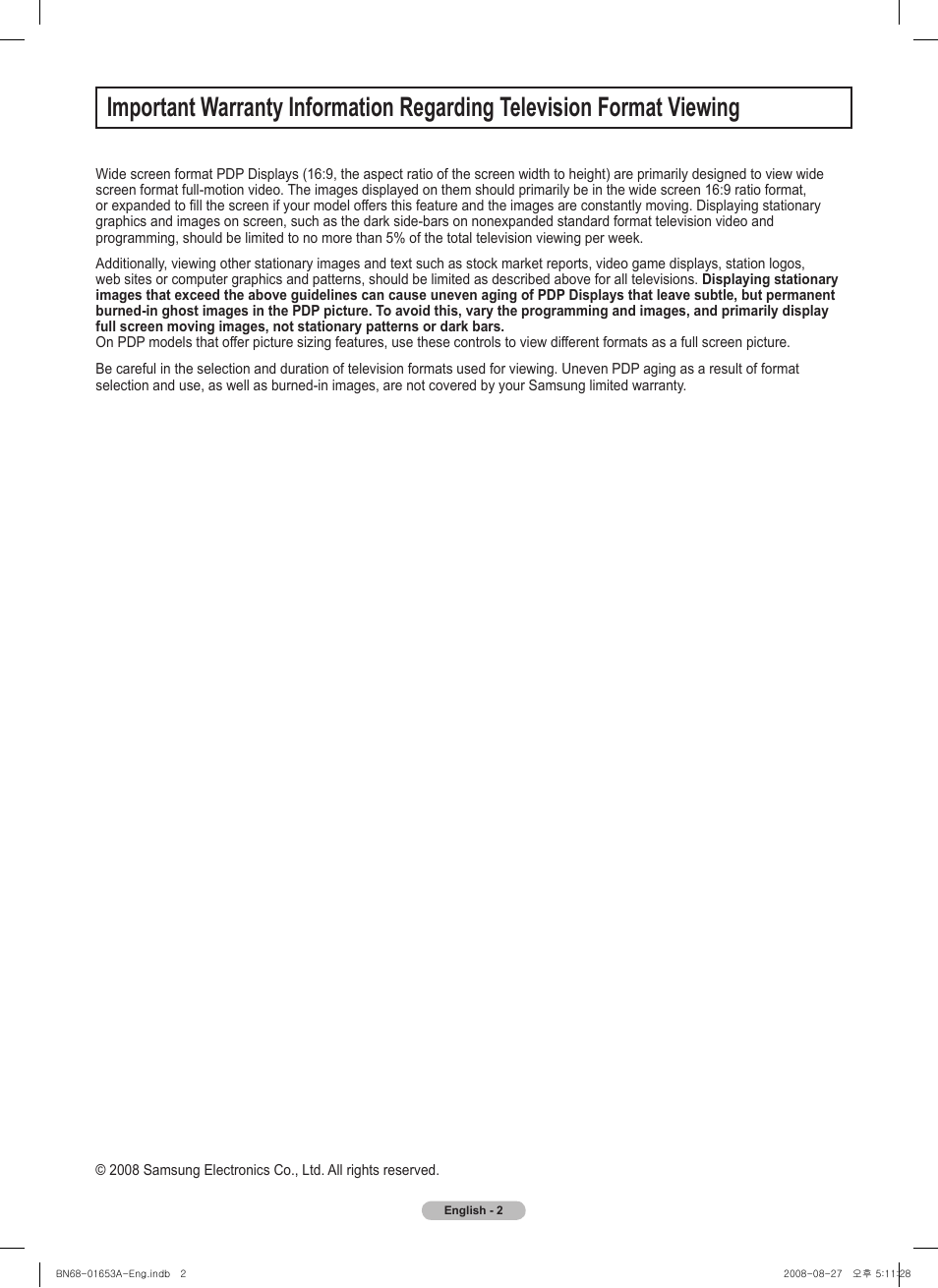 Samsung PN63A760T1FXZA User Manual | Page 2 / 282