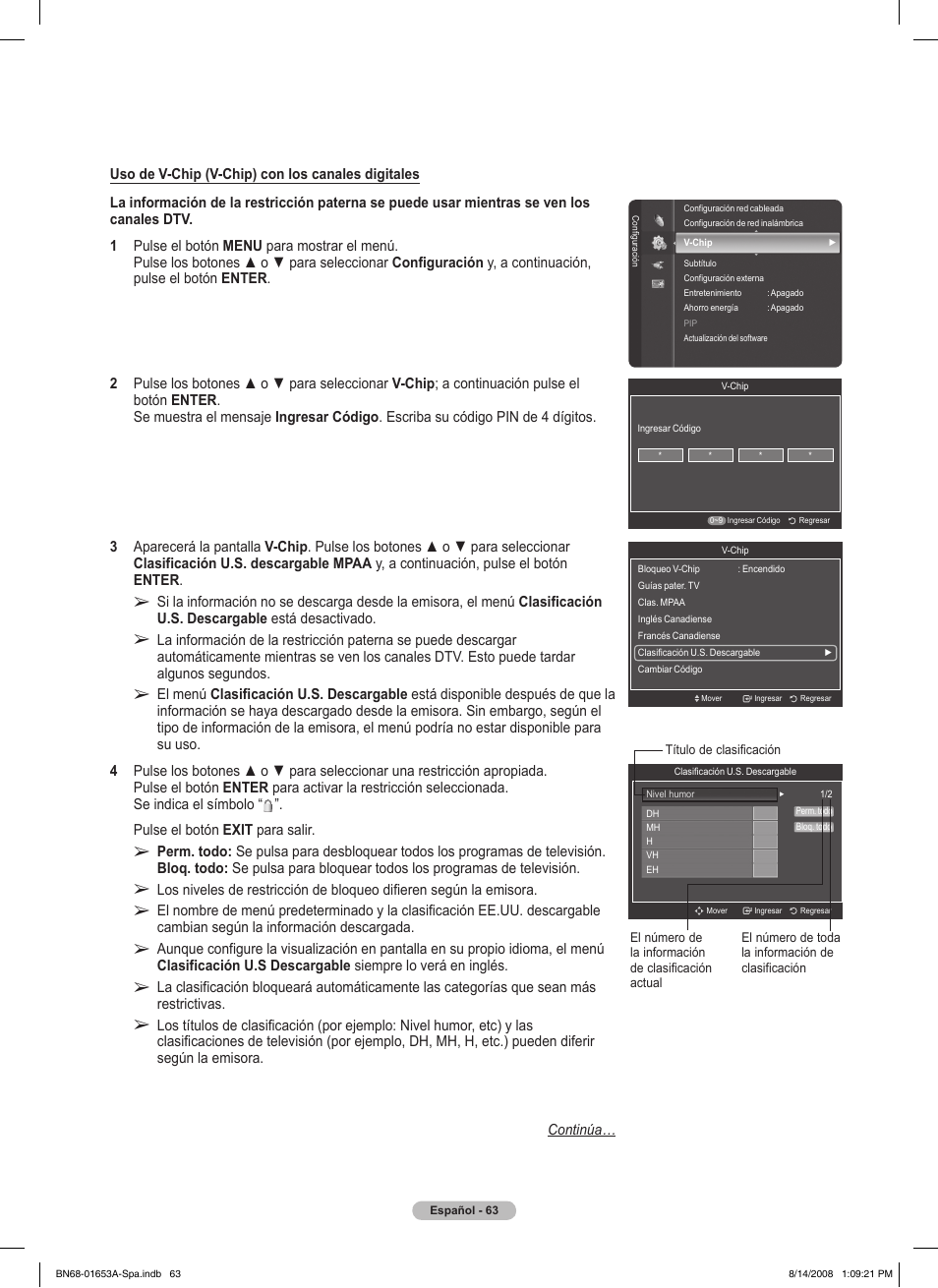 Samsung PN63A760T1FXZA User Manual | Page 207 / 282