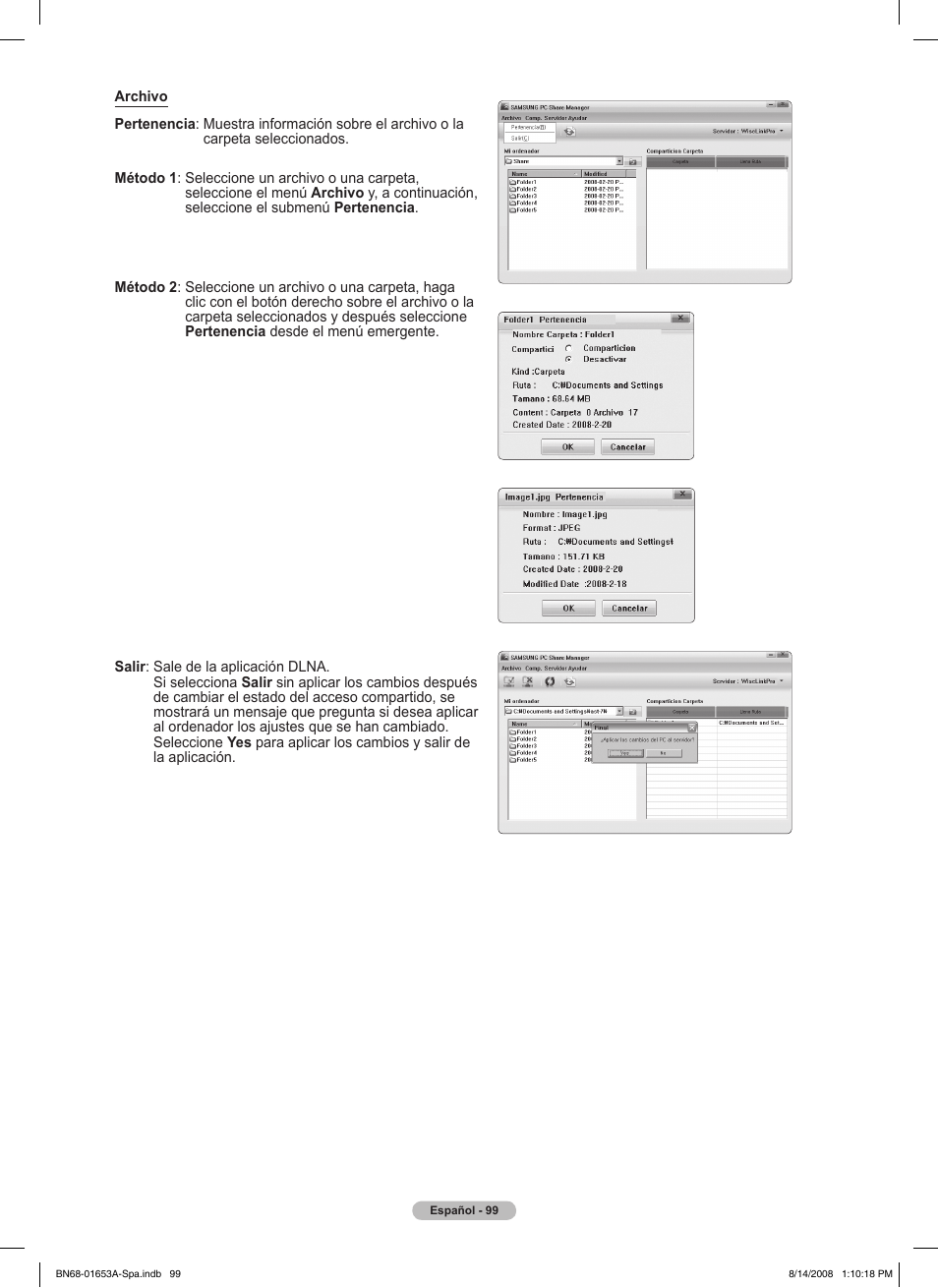 Samsung PN63A760T1FXZA User Manual | Page 243 / 282